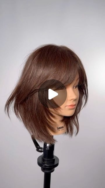 Hairbrained on Instagram: "Hush, hush, darling 🔥 @myguiltycrown @ultabeauty  • Hush Cut ✂️ This step-by-step tutorial shows how to cut a Hush Cut on short hair.  We create curtain bangs and use a ghost layering technique to create lots of air layers with whispy ends.  Have your clients been asking you for Hush cuts yet?   This result is softer vs a more structured Wolfcut.  Slice in to the hair to remove blunt lines for that perfect whispy layer look.   Styled with @kenraprofessional Luxe Shine Oil and Texture Spray 🔥   #haircut #hushcut #wolfcut #haircuttutorial #haircutting #hairtutorial #nychairstylist #hairtutorials #haircuttransformation #haireducation #hairbrained #hbloves" Hush Cut On Short Hair, Hush Cut Short Tutorial, Short Hush Cut With Curtain Bangs, Hush Haircut Short, Short Hush Haircut, Octupuscut Haircut, Hush Cut Tutorial, Layered With Curtain Bangs, Hush Cut Hair Short