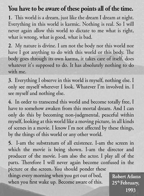 We Are All One Consciousness, Non Duality Consciousness, Infinite Consciousness, Creating Reality, Robert Adam, Alpha Waves, Robert Adams, Create Reality, Divine Wisdom