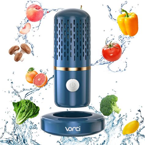 Fruit Cleaner, Korean Home Appliances, Fruit Cleaner Machine, Vegetable Chopper Products, Potable Washing Machine, Kitchen Utensils And Equipment, Customised Water Bottles, Creative Kitchen Gadgets, Kitchen Gadgets Unique