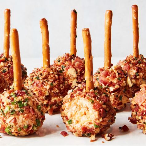 Cheese Ball Bites Turkey Cheese Ball, Cheesy Bites, Cheese Ball Bites, Cream Cheese Ball, Fall Appetizers, Turkey Cheese, Best Appetizer Recipes, Cheese Balls, Thanksgiving Appetizers