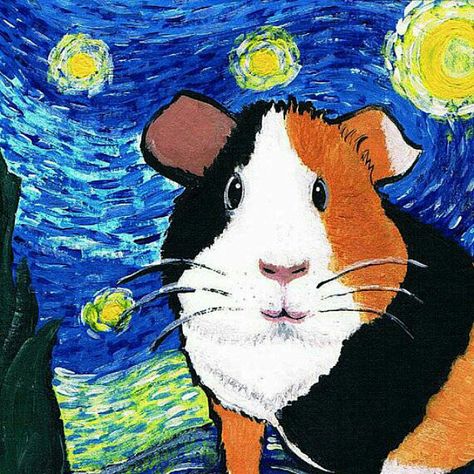 Guinea Pig Painting, Guinea Pigs Funny, Pig Painting, Pig Crafts, Pig Illustration, Lovely Images, Pig Art, Cute Guinea Pigs, Sharpie Art