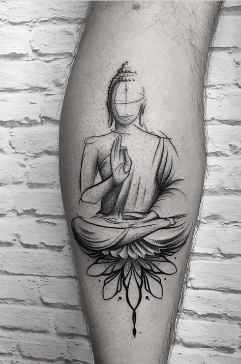 18 Blessed Tattoo Ideas Blessed Tattoo Ideas, Buddhism Tattoo, Buddha Tattoo Sleeve, Buda Tattoo, Meditation Tattoo, Blessed Tattoo, Tattoo Homme, Buddhist Tattoo, Buddha Tattoo Design