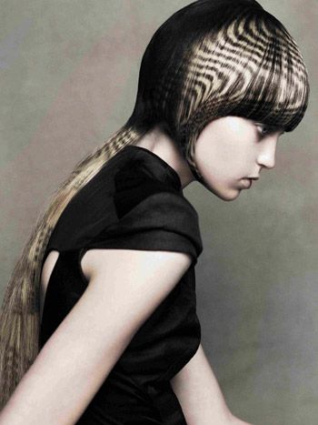 hair as art Angelo Seminara, Hair Stenciling, Avant Garde Hair, Creative Hair Color, Editorial Hair, Hair Color For Women, Color Your Hair, Hair Shows, Hair Design