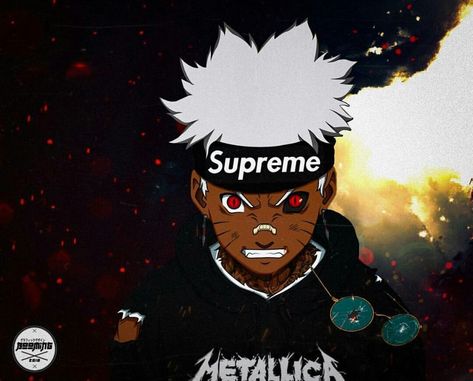 black naruto Naruto Supreme, Supreme Hoodie, Supreme Wallpaper, Naruto, Audio, For Sale, Music, Red, Anime