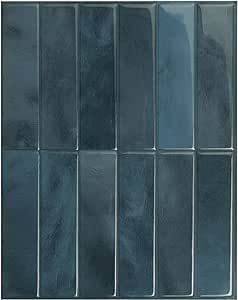 Dark Green Tile, Peel And Stick Tile Backsplash, House Entryway, Backsplash For Kitchen, Entryway Stairs, Cheap Tiles, Stick Tile Backsplash, Shower Inserts, Peel And Stick Backsplash