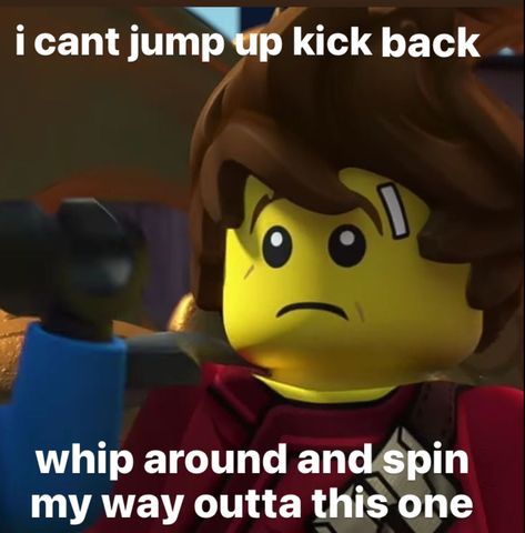 Ninjago Memes Funny, Kai Ninjago Fanart, Lava Ninjago, Lego Memes, Ninjago Memes, Ninjago Lego, Ninjago Kai, Lego Ninjago Movie, Lego Movie