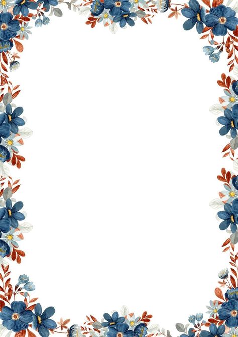 Page Border,paper border, border, printables, stationary, background border, decorative border Floral Border Design Frames, Kad Perkahwinan, A4 Size Paper Border Design Flower, Boarders Designs For Projects, Border Illustration, Wedding Invitations Modern, Background Border, Border Line, Vintage Border