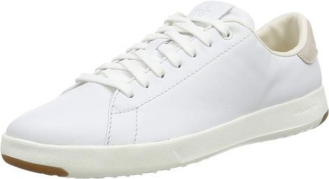 Amazon.com | Cole Haan Women's GrandPro Tennis Leather Lace OX Fashion Sneaker | Tennis & Racquet Sports Lace Oxfords, Cushioned Running Shoes, Neutral Running Shoes, Tennis Sneakers, Adidas Fashion, Cole Haan Women, Sneakers Online, Designer Sneakers, Leather Lace