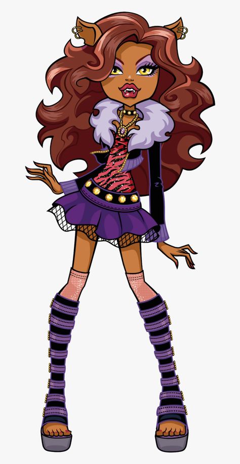 Clawdeen Costume, Clawdeen Wolf Costume, High Artwork, Monster High Clawdeen Wolf, Monster High Halloween, Monster High Cosplay, Monster High Costume, Howleen Wolf, Disney Png