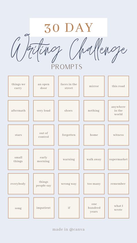 30 Days Of Writing Prompts, Weekly Writing Challenge, September Writing Challenge, 100 Day Challenge Art, Build A World In 31 Days, 30 Day Writing Challenge Prompts, Script Writing Prompts, Graphic Design Prompts 30 Day, Creative Writing Prompts For Beginners