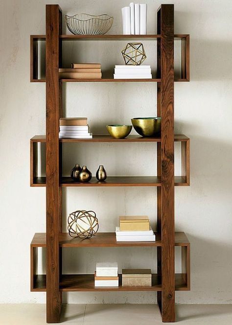 Diy Living Room Furniture, Hal Decor, Dekor Diy, Wall Shelves Design, Decorating Shelves, Wooden Shelf, Creative Furniture, Diy Wood Projects Furniture, Living Room Diy