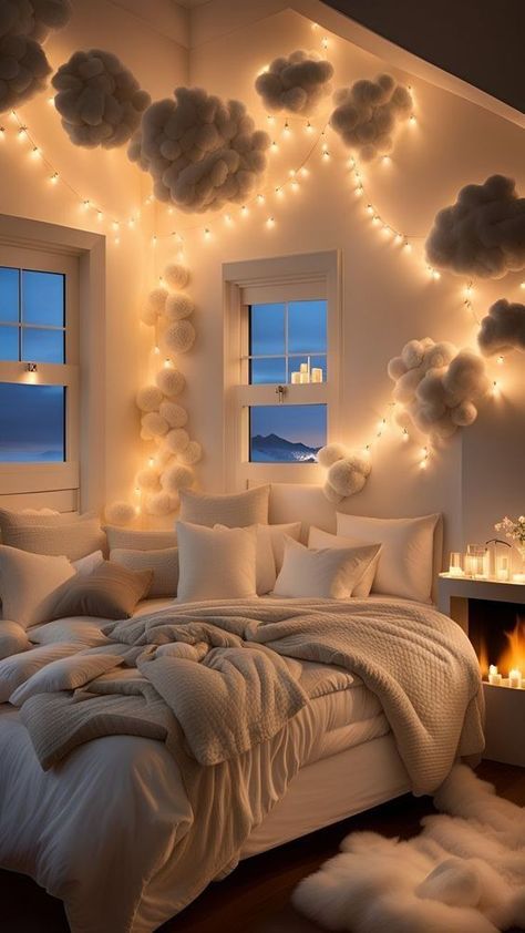 Dream Bedroom Inspiration, Luxury Room Bedroom, Bedroom Decor Cozy, Room Redesign, Room Stuff, Cozy Room Decor, Redecorate Bedroom, Sopot, Luxury Rooms