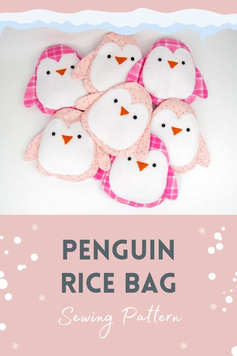 Rice Bag, Bag Sewing Pattern, Sewing Projects Free, Sewing Machine Projects, Bag Sewing, Sewing Projects For Kids, Small Sewing Projects, Easy Sewing Patterns, Christmas Sewing