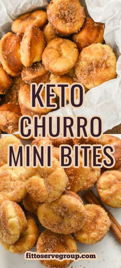 Keto Churros, Keto Quiche, Desserts Keto, Breakfast Low Carb, Keto Pancakes, Low Carb Diets, Recetas Keto, Keto Dessert Easy, Low Carb Sweets