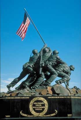 Marines Iwo Jima Flag, Iwo Jima Memorial, Once A Marine, The Few The Proud, Arlington Virginia, Iwo Jima, Marine Mom, Arlington National Cemetery, National Cemetery