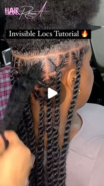 Invisible Locs, Hair Braider, Hoco Hair Ideas Down, Hoco Hair Ideas Medium, Growing Out Short Hair Styles, Hair Twist Styles, Hairstyles Summer, Hair Summer, Hoco Hair Ideas