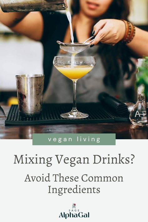 Vegan Cocktails, Alpha Gal, Cocktails And Mocktails, Ingredients To Avoid, Most Popular Cocktails, Healthier Alternatives, Popular Cocktails, Cocktail And Mocktail, Vegan Drinks