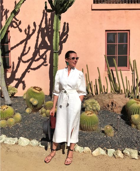 Heidi Merrick dress Garance Dore Garance Dore Style, Grecian Sandals, Minimal Chic Style, Garance Dore, Office Casual Outfit, Ageless Beauty, French Chic, Summer Chic, Minimal Chic