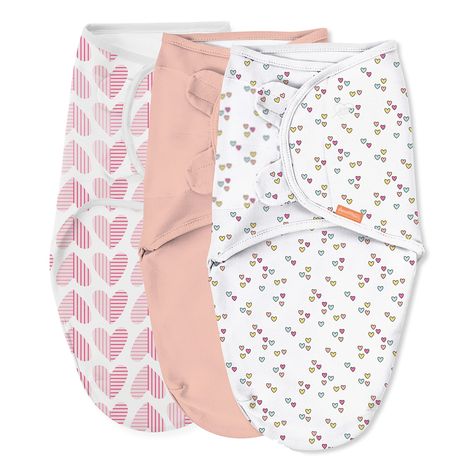 SwaddleMe Original Swaddle   Size Small/Medium, 0-3 Months, 3-Pack (Baby Hearts) Easy to Use Newborn Swaddle Wrap Keeps Baby Ollie Swaddle, Healthy Design, Newborn Swaddle Blanket, Baby Gril, Baby Swaddle Wrap, Baby Wishlist, Baby Equipment, Newborn Swaddle, Baby Necessities