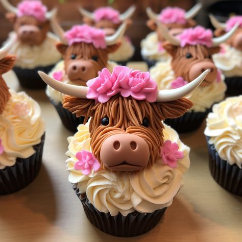 I Love Cows - Cutest cupcake ever Western Birthday Cakes, Cow Birthday Cake, Cow Food, Scentsy Mixology, Cow Cupcakes, I Love Cows, Vanilla Bean Buttercream, Cow Cakes, Cupcake Cake Designs