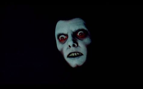 Demon That Flashed by in Movie "The Exorcist" - Imgur Vintage Horror, 90s Horror Movies, Exorcist Movie, Horror Movie Scenes, Haunting Stories, The Exorcist 1973, Horror House, Classic Horror Movies, The Exorcist