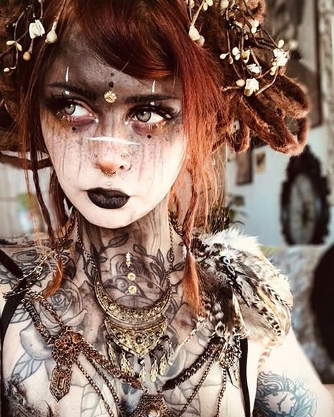 Fantasy Makeup Looks Pagan Makeup, Fantasy Make-up, Halloweenský Makeup, Witch Makeup, Fairy Goth, Fantasy Makeup, Costume Makeup, Steampunk Fashion, Makeup Art