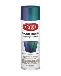 Color Morph - | Krylon Diy Metallic Paint, Accent Walls Paint, Accent Wall Paint Colors, Best Spray Paint, Krylon Spray Paint, Words On Wood, Spray Paint Colors, Accent Wall Paint, High Gloss Paint