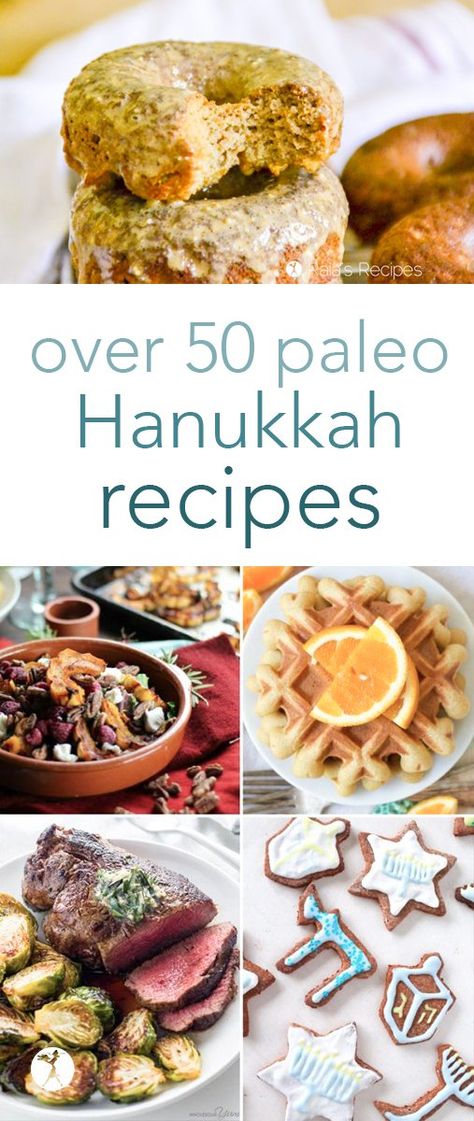 A Paleo Hanukkah :: 50+ delicious ways to celebrate! Hannukah Recipes, Hanukkah Recipes, Paleo Roast, Paleo Recipies, Hanukkah Food, Recipes Paleo, Paleo Recipes Easy, Primal Recipes, Glutenfree Dairyfree