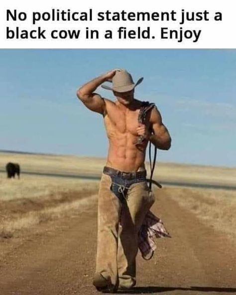 Shirtless Cowboy, Portrait Man, Cowboy Pictures, Cowboy Aesthetic, Black Cow, Country Men, On The Road Again, Shirtless Men, Country Boys