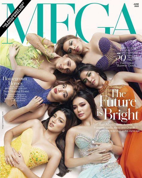 Best Fashion Magazines, Pia Wurtzbach, Group Poses, Cool Magazine, Star Magic, Top Interior Designers, June 2022, Runway Trends, Talent Agency