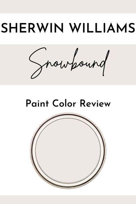 Sherwin Williams Snowbound SW 7004 Snowbound Sherwin Williams Ceiling, She Twin Williams Snowbound, Snow Bound Sherwin Williams, Snowbound Sherwin Williams, Sw Snowbound, Sherman Williams Paint, Sherwin Williams Snowbound, Sherman Williams, Coastal Paint Colors