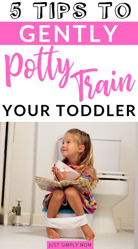 5 Tips to Gently Potty Train Your Toddler - Just Simply Mom Baby Poop Guide, Potty Song, Where Is Thumbkin, Potty Training Reward Chart, Potty Training Fun, Potty Training Rewards, Best Potty, Starting Potty Training, Potty Training Chart