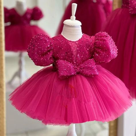 One Year Baby Girl Birthday Dress, Toddler Prom Dresses, Birthday Tutu Dress, Crinoline Skirt, 1st Birthday Dresses, Baby Party Dress, Full Tulle Skirt, Puff Dress