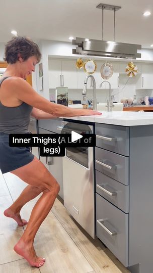 Suzi P Thigh Slimmer Exercises, Leg Exercises At Home, Tighten Thighs, Thigh Workouts At Home, Exercise Legs, Thigh Workouts, Strength Training Women, Leg Exercise, Inner Thighs Exercises