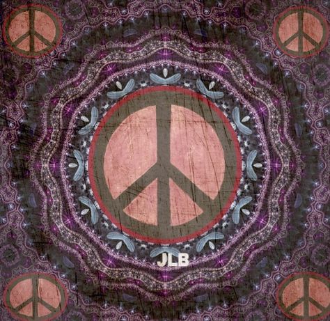 ☮/JLB Hippy Picture, Green Hippie Aesthetic, Hippie Widgets, Hippie Lockscreen, Peace Sign Wallpaper, Hippie Icons, Hippie Pfp, Hippie Prints, Green Peace Sign