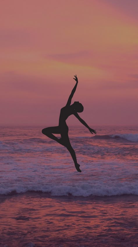 Dancer sunset wallpaper Dance Wallpapers, Dance Aesthetics, Dance Vision Board, Ballerina Wallpaper, Gymnastics Wallpaper, Gymnastics Posters, Ballet Wallpaper, Dancer Poster, Dance Background