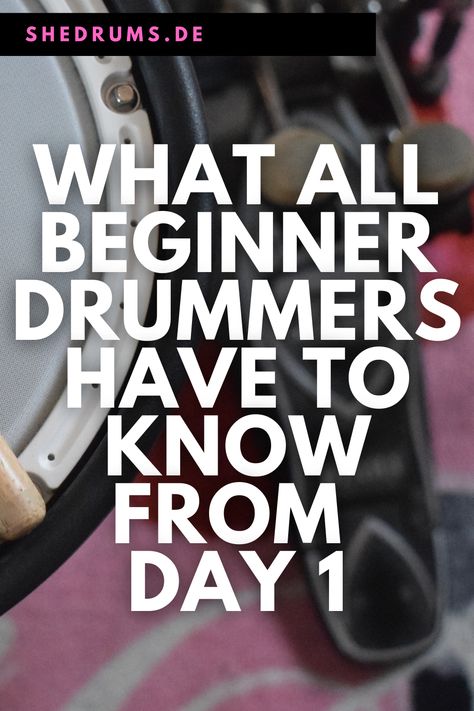 Drum For Beginners, Drums For Beginners, Drumming For Beginners, Learning To Play Drums, Drum Set Up, Drum Lessons For Beginners, How To Play Drums For Beginners, Drums Beginner, Beginner Drum Exercises