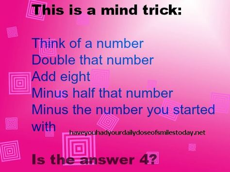 trick Funny Facts Mind Blowing, Mind Trick, Number Tricks, Funny Mind Tricks, Brain Tricks, School Quotes Funny, Jokes And Riddles, School Quotes, Math Tricks