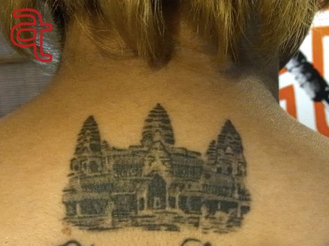 Ankor Watt, Angkor Wat Tattoo, Khmer Tattoo, Grey Tattoo, Angkor Wat, Philadelphia Pennsylvania, Angkor, Black And Grey Tattoos, Pennsylvania