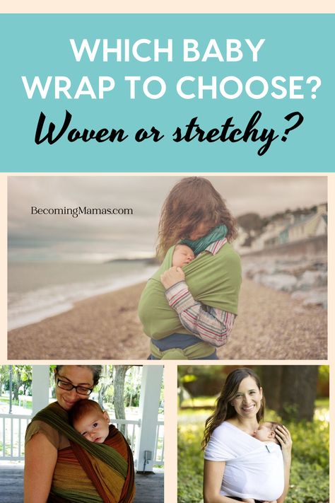 Unsure about choosing between woven baby wrap and stretchy baby wrap? Check out this guide on baby wraps to find the ideal baby carrier for your unique needs! Explore the differences to make an informed decision that meets your babywearing expectations. #BecomingMama #NewMom #BabyWearing #BabyGearEssentials #BabyCarrier Best Baby Sling, Kangaroo Baby Carrier, Best Baby Wrap Carrier, Baby Sling Wrap, Sling Wrap, Newborn Carrier, Baby Wearing Wrap, Baby Staff, Baby Slings