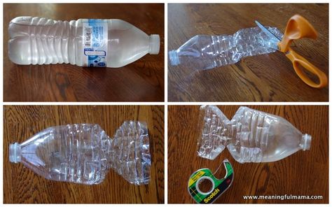 1-water bottle fish craft tutorial Aug 5, 2014, 12-53 PM Water Bottle Fish, Bottle Fish, Fish Craft, Fish Crafts, Blonde Brunette, Eyes Model, Craft Tutorial, Infused Water, Makeup Skincare