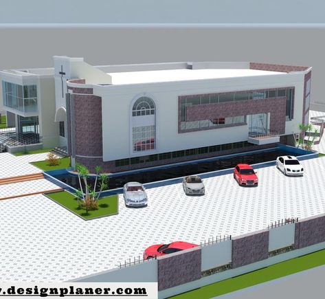 Contemporary Church Design, Church Building Plans, Auditorium Architecture, Shaka Zulu, Church Design Architecture, 3d Building Design, Church Building Design, Auditorium Design, Building Design Plan