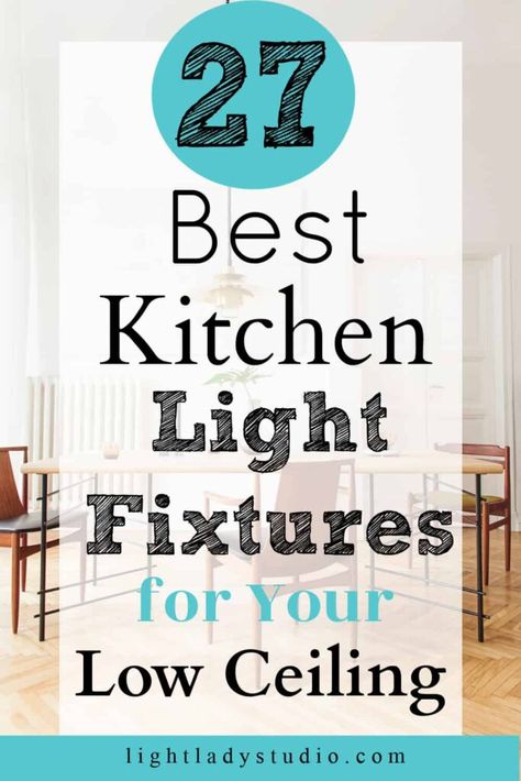 Kitchen Lighting Fixtures For Low Ceiling, Ceiling Lights In Kitchen, Kitchen Lighting Fixtures For Small Kitchen, Update Kitchen Light Fixture, Kitchen Light Fixture Ideas, Light Fixture For Small Kitchen, Middle Of Kitchen Lighting, Pocket Light Ceiling, Kitchen Light Low Ceiling