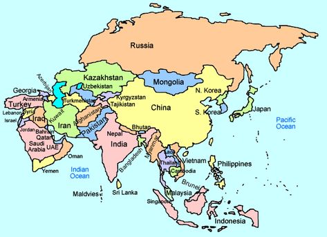 Asia Interactive Map for Kids from Mr. Nussbaum East Asia Map, Asian Maps, World Geography Map, Map Of Asia, Asia Continent, Asian Continent, Geography For Kids, Asia Map, Maps For Kids