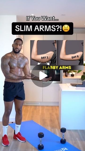 Mrlondon | Ms on Instagram: "If you want slim arms and have arm fat... Try this arm fat workout!😮‍💨

P.S

YOU CAN’T SPOT REDUCE YOUR ARM FAT!

Unfortunately you can not pick where you want to lose fat on your body. You lose it all round and eventually that arm fat will reduce and disappear

#armfat #armfatworkout #homeworkout #tonearms #tonearmsworkout #workoutforwomen" Arm Loss Workout, Reduce Arm Fat Fast For Women, Arms Fat Loss Workout, Arm Exercises No Equipment, Slimmer Arms Workout, Arm Fat Loss, Arm Fat Workout, Under Arm Fat, Arm Fat Exercises