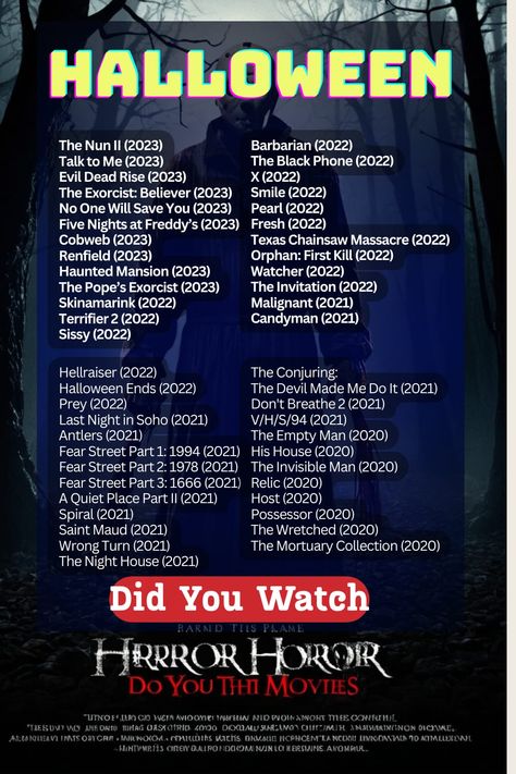 halloween movies list
halloween movies list 31 days
halloween movies list horror films
halloween movies list for kids
halloween movies list disney plus
halloween movies list 2024
halloween movies list kids
halloween movies list 31 days not scary
halloween movies list bullet journal
halloween movies list disney Horror Movie List, Halloween Movies Scary, Top Halloween Movies, Family Friendly Halloween Movies, New Halloween Movie, Halloween Movies List, Horror Movies List, Disney Horror, Movie To Watch List