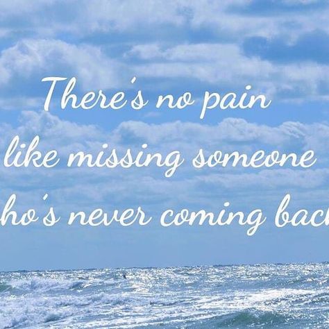 Hello to Heaven on Instagram: "There’s no pain like  missing someone who’s  never coming back   The pain of longing  for someone who has passed  away is incomparable   The realization that  they would never return  only amplifies the agony   It’s indescribable   In order for me to survive  my sons passing,  I would  purposely put myself in denial  “He’s just away”  “He’ll be back soon” …  If I even tried to comprehend  accepting that he left this life,  that he’s never coming back,  my heart would break  all over again  Grief is such a slippery slope  It’s a breath at a time  It’s falling and getting back up  It’s allowing ourselves  to experience our  very deepest sadness  Denial allowed me to live My survival   In the end, the pain of  losing someone forever  to death may never fully  go Longing For Someone, Missing Someone In Heaven, Leaving Quotes, Lost In Life, Sympathy Messages, In Denial, Missing Someone, Get Back Up, My Sons