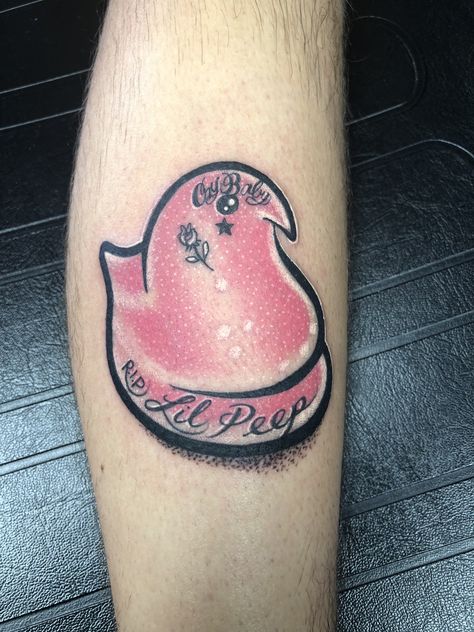 Peeps Tattoo, Peep Inspired Tattoos, Small Lil Peep Tattoos, Star Shopping Lil Peep Tattoo, Ghost Girl Tattoo Lil Peep, Peep Tattoo, Lil Peep Love Tat, Star Shopping, Hand Tattoos For Guys