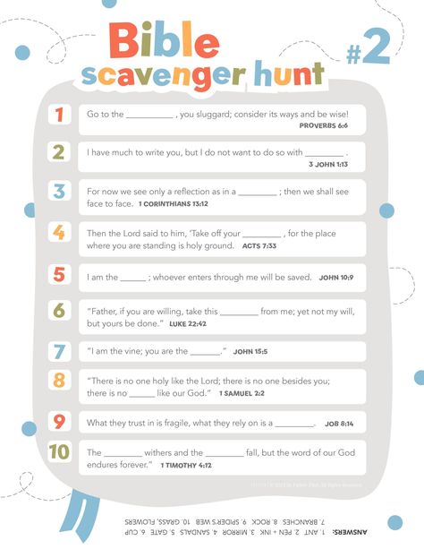 Bible Scavenger Hunt - iMOM Bible Scavenger Hunt For Adults, Sunday School Scavenger Hunt For Kids, Outdoor Bible Scavenger Hunt, Bible Scavenger Hunt For Youth, Bible Scavenger Hunt For Kids, Bible Verse Scavenger Hunt, Bible Picnic, Church Scavenger Hunt, Scripture Scavenger Hunt