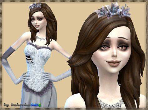 Sims 4 CC's - The Best: Set Bride by Bukovka Sims 4 Corpse Bride, Tim Burton's Corpse Bride, Halloween Alice In Wonderland, Bride Gloves, Tim Burton Corpse Bride, Unusual Clothes, Sims 4 Download, Bride Crown, Set Clothes